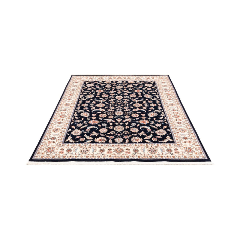 Persisk tæppe - Tabriz - 200 x 150 cm - mørkeblå