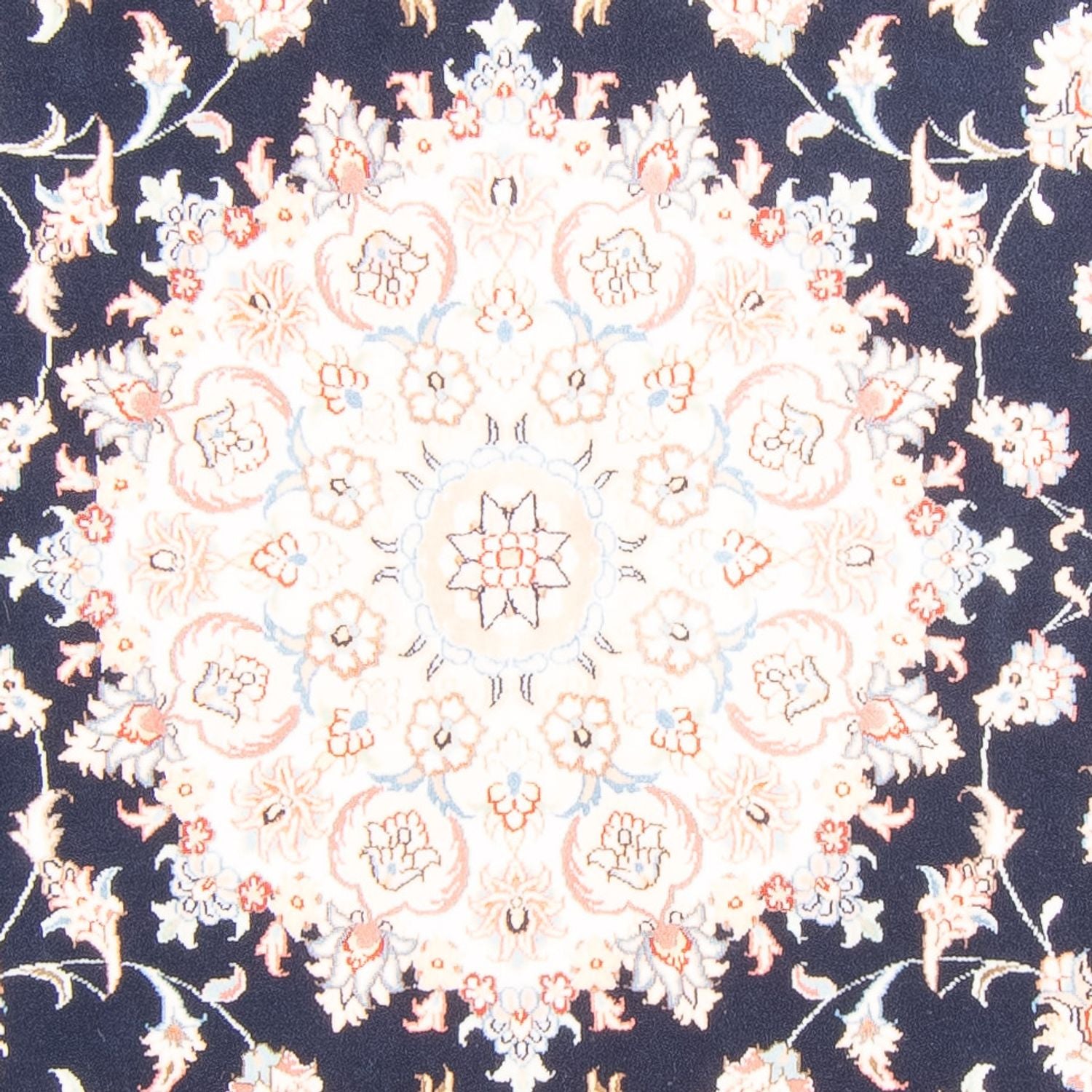 Persisk tæppe - Tabriz - Royal - 237 x 167 cm - mørkeblå
