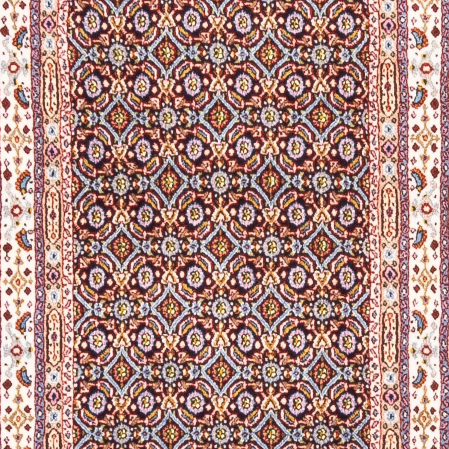 Løber Persisk tæppe - Classic - 243 x 76 cm - mørkeblå