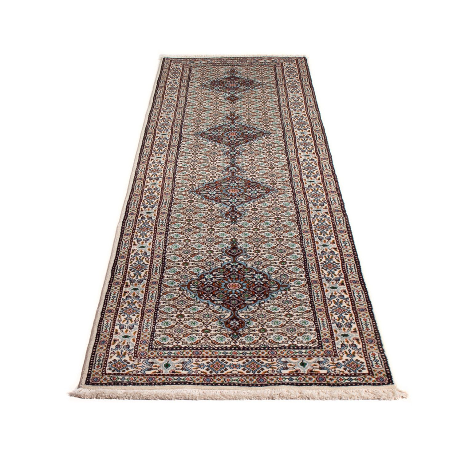 Løber Persisk tæppe - Classic - 298 x 77 cm - creme
