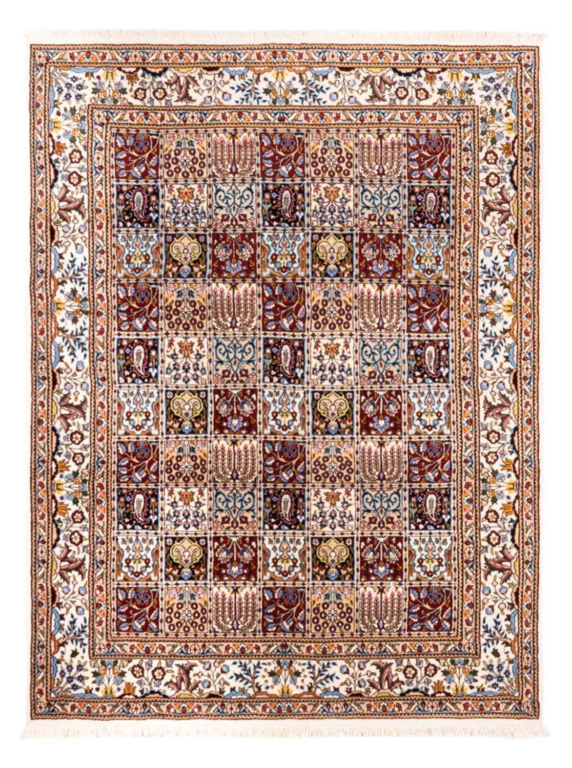 Persisk tæppe - Classic - 195 x 147 cm - flerfarvet