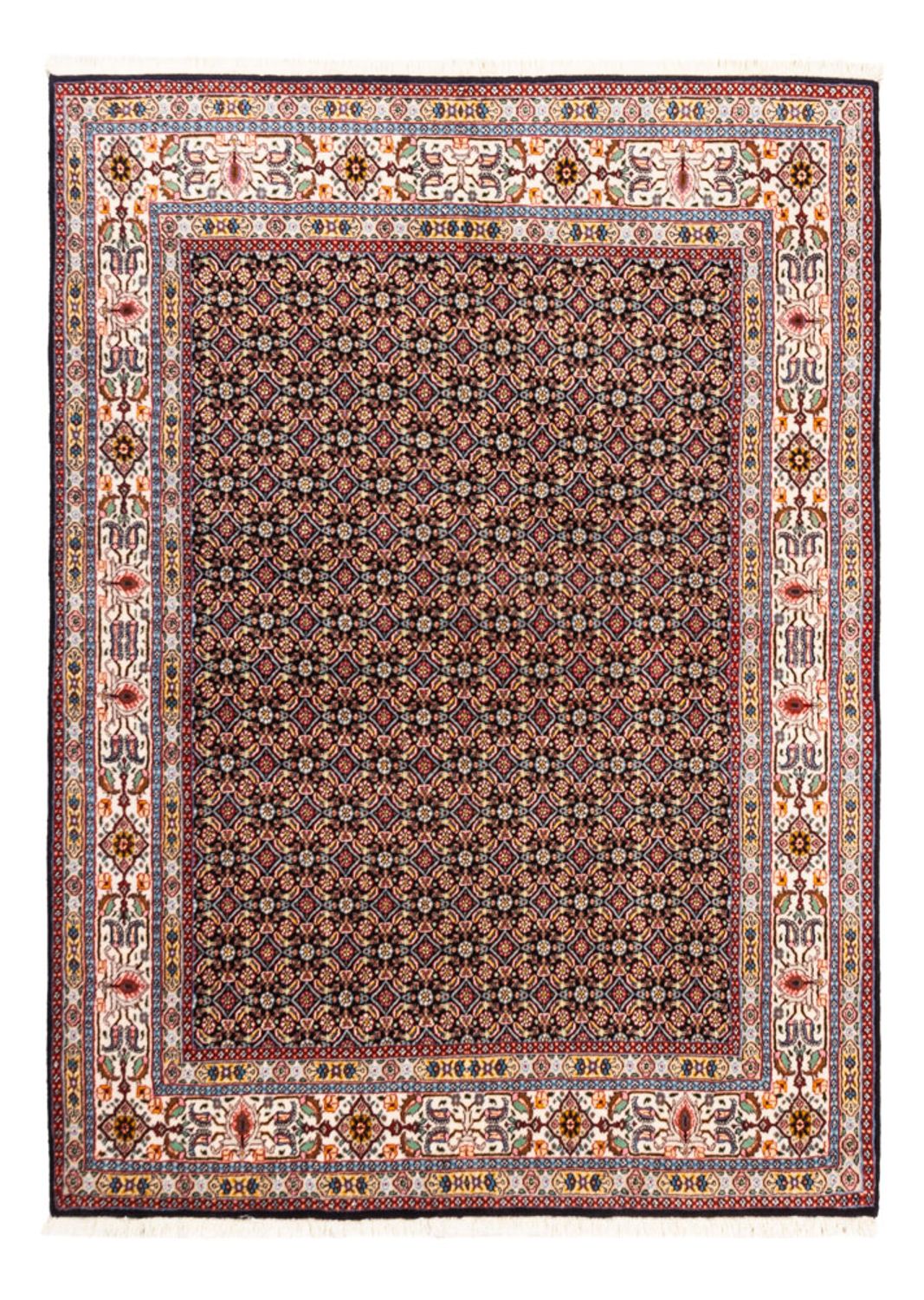 Persisk tæppe - Classic - 192 x 144 cm - mørkeblå