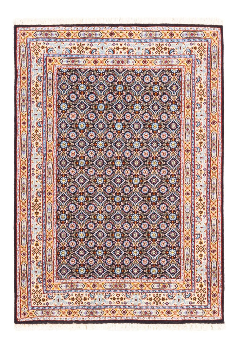Persisk tæppe - Classic - 114 x 81 cm - mørkeblå