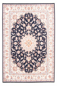 Persisk tæppe - Tabriz - Royal - 236 x 169 cm - mørkeblå