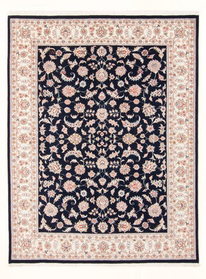 Persisk tæppe - Tabriz - Royal - 201 x 149 cm - mørkeblå