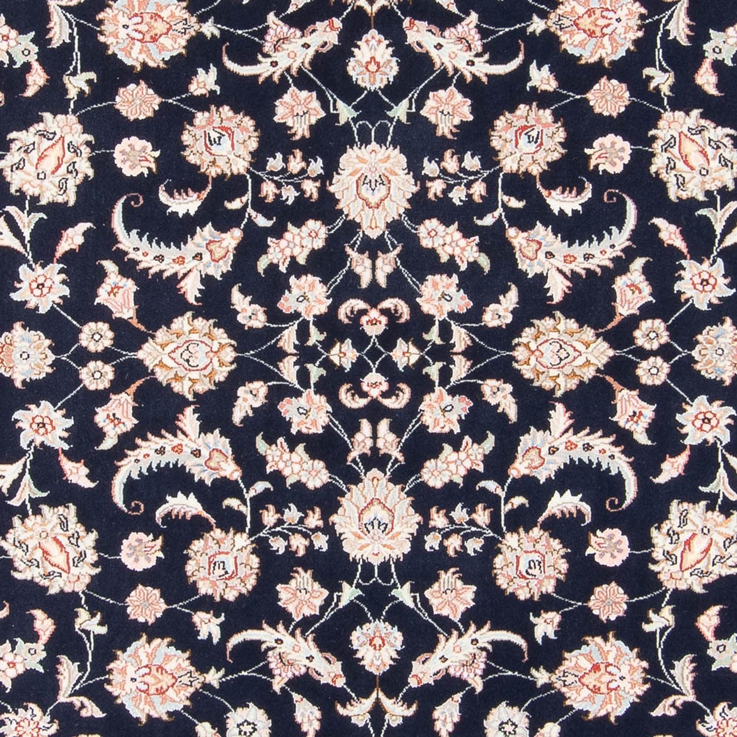 Persisk tæppe - Tabriz - Royal - 201 x 149 cm - mørkeblå