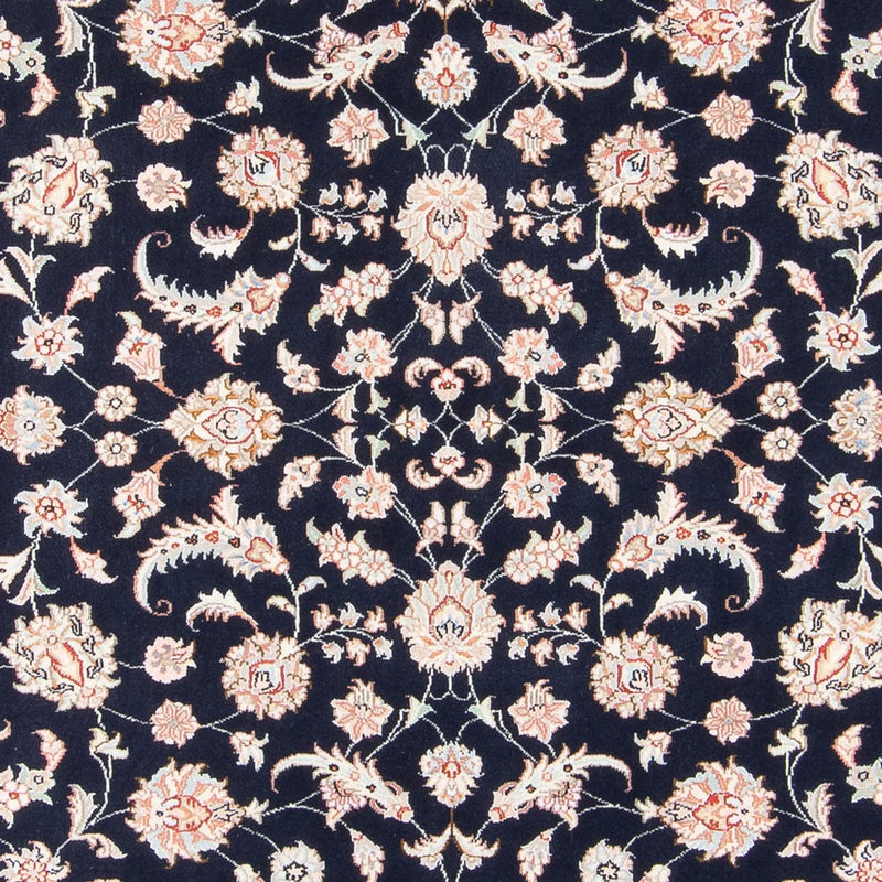 Persisk tæppe - Tabriz - Royal - 201 x 149 cm - mørkeblå