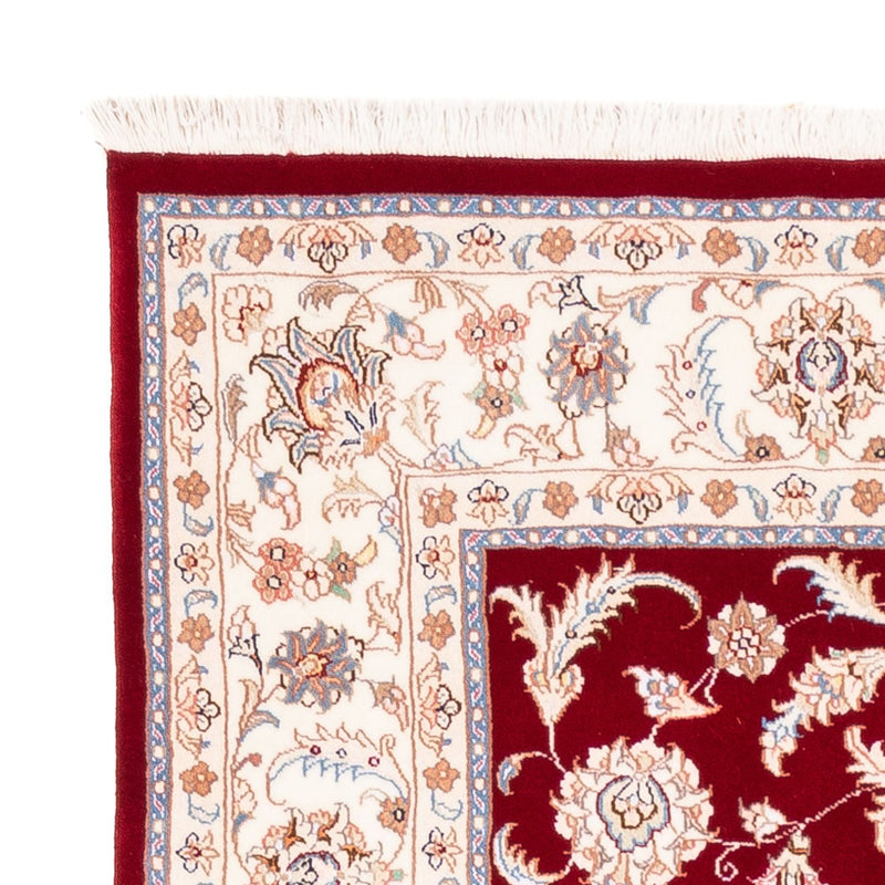 Persisk tæppe - Tabriz - 199 x 147 cm - rød