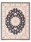 Persisk tæppe - Tabriz - Royal - 197 x 149 cm - mørkeblå