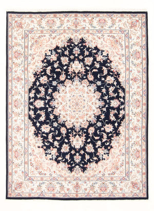 Persisk tæppe - Tabriz - Royal - 203 x 150 cm - mørkeblå