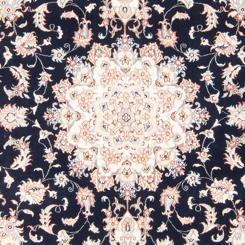 Persisk tæppe - Tabriz - Royal - 203 x 150 cm - mørkeblå