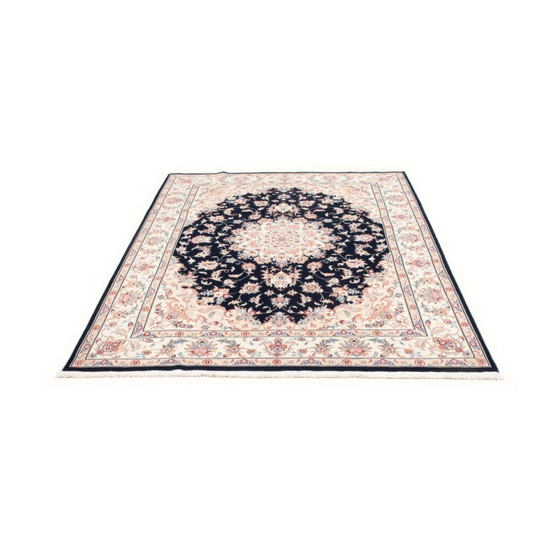 Persisk tæppe - Tabriz - Royal - 203 x 150 cm - mørkeblå