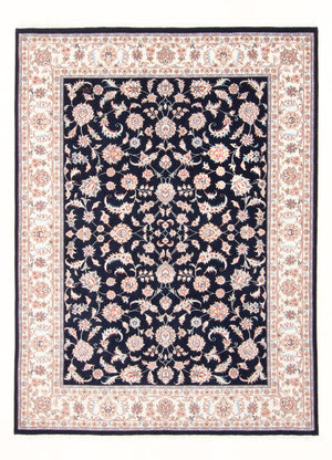 Persisk tæppe - Tabriz - Royal - 202 x 150 cm - mørkeblå