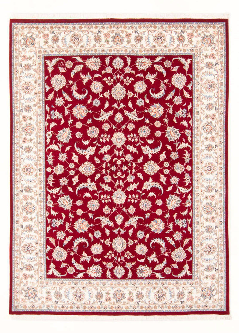 Persisk tæppe - Tabriz - Royal - 206 x 147 cm - rød
