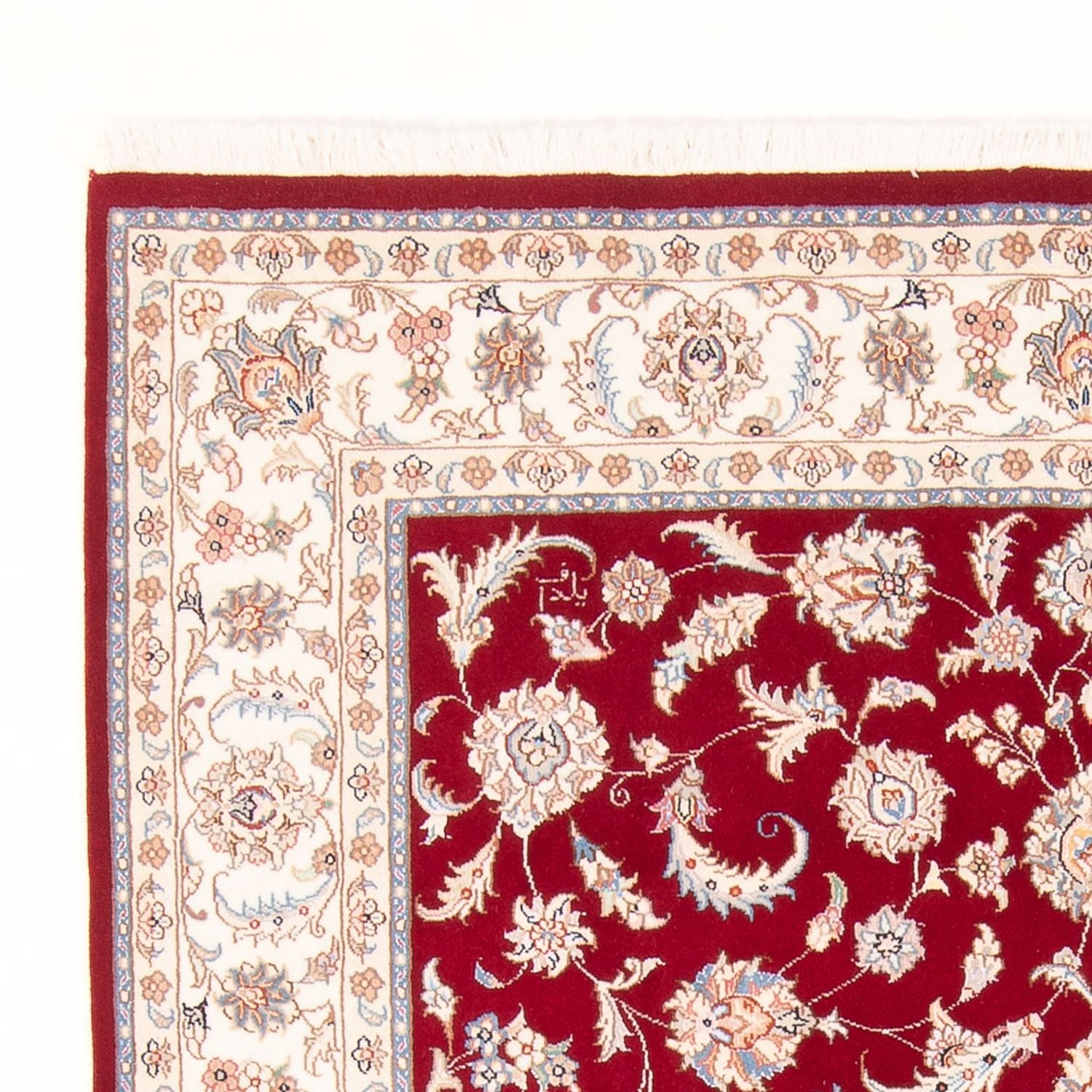 Persisk tæppe - Tabriz - Royal - 206 x 147 cm - rød