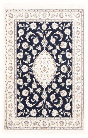 Persisk tæppe - Nain - Royal - 155 x 105 cm - mørkeblå