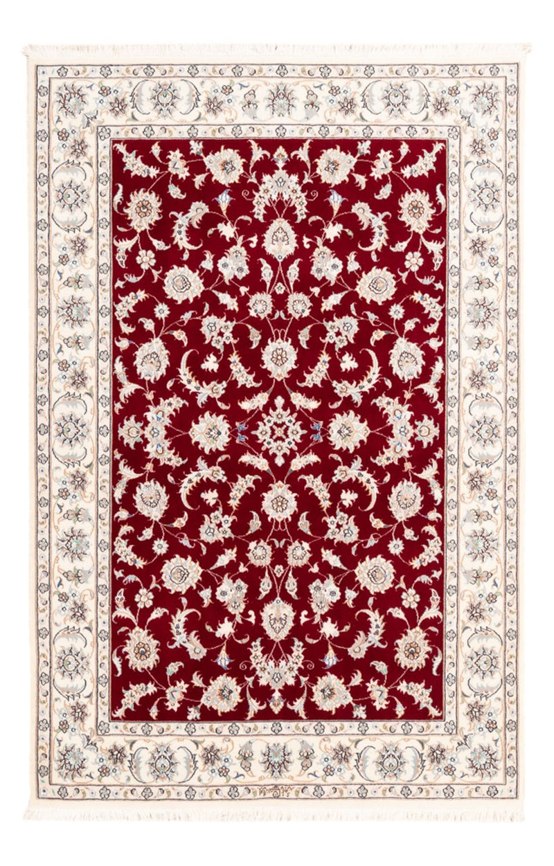 Persisk tæppe - Nain - Premium - 176 x 120 cm - rød