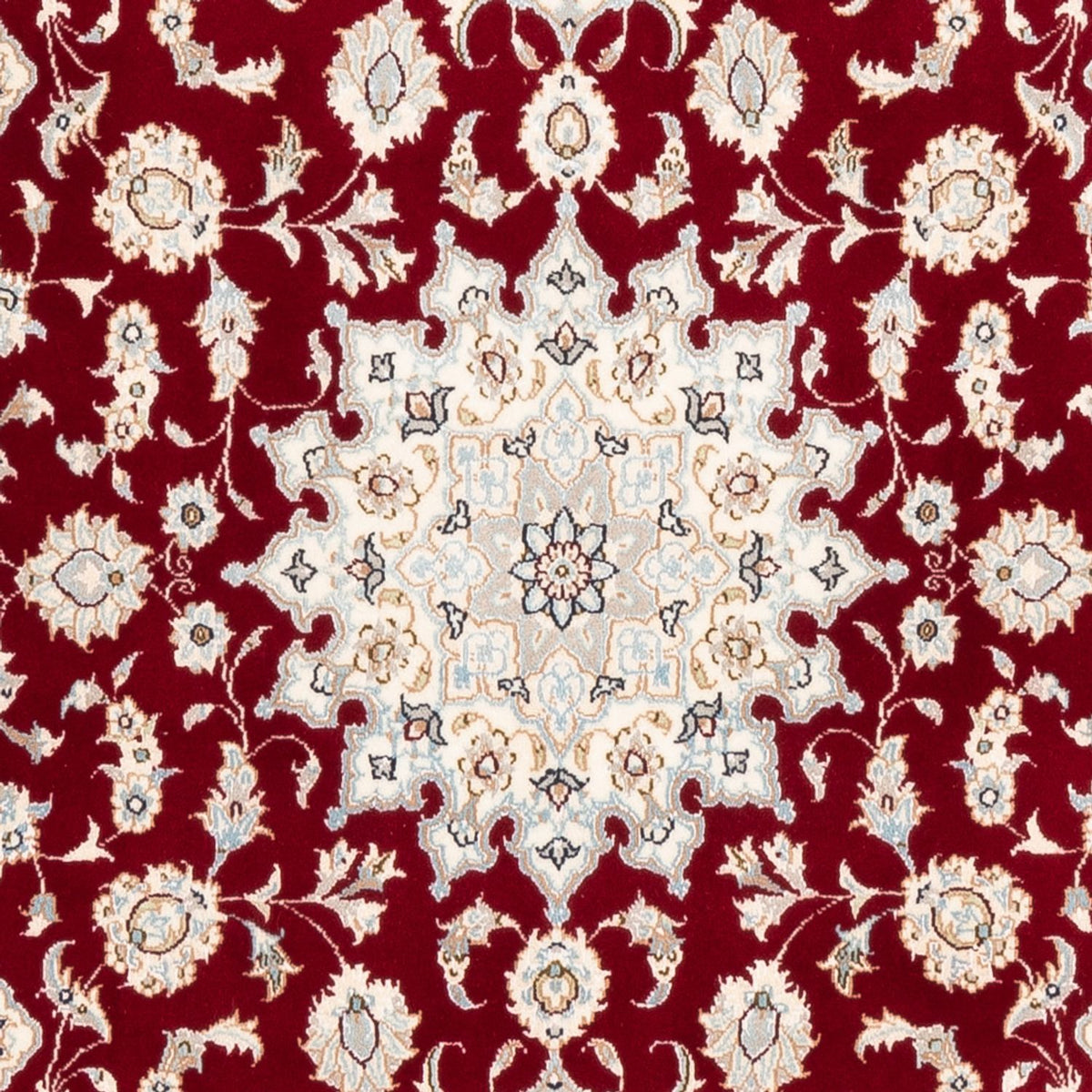 Persisk tæppe - Nain - Premium - 173 x 117 cm - rød