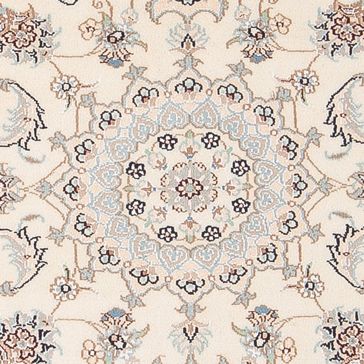 Persisk tæppe - Nain - Premium - 117 x 80 cm - creme