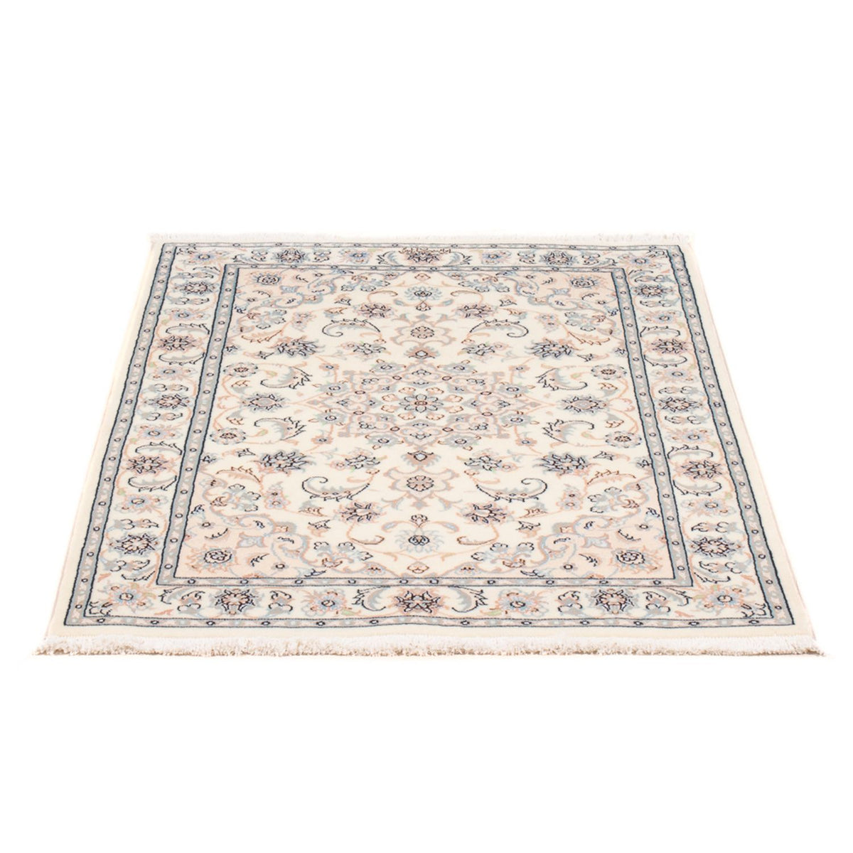 Persisk tæppe - Nain - Premium - 119 x 77 cm - creme