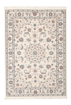 Persisk tæppe - Nain - Premium - 119 x 80 cm - creme