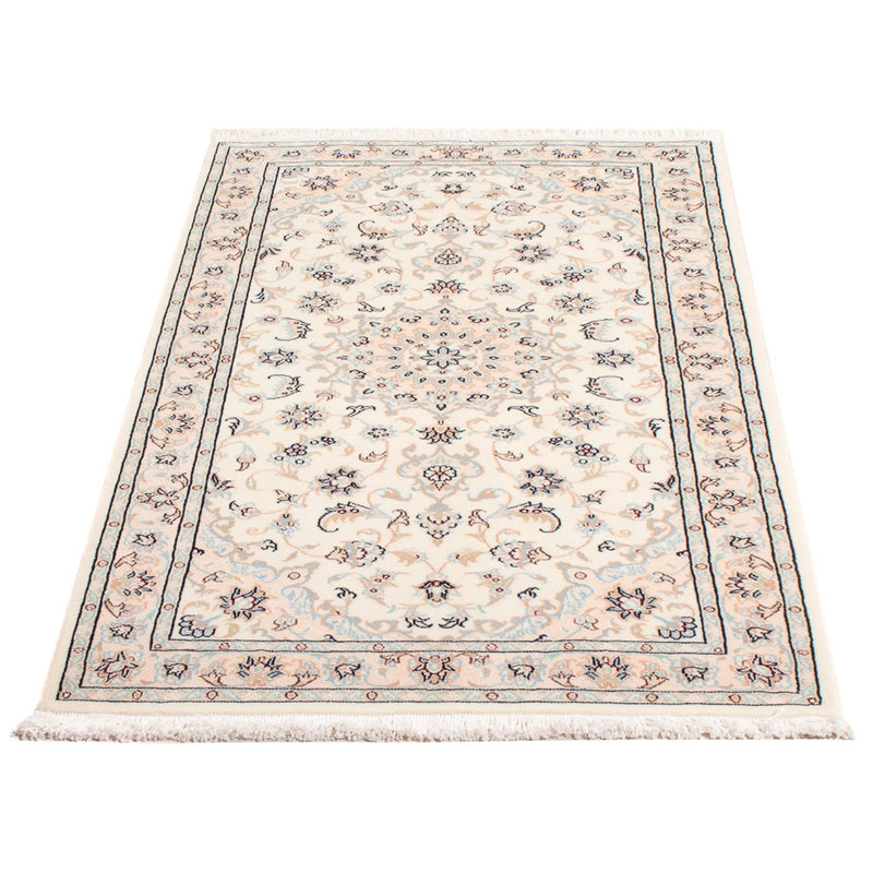 Persisk tæppe - Nain - Premium - 134 x 76 cm - creme