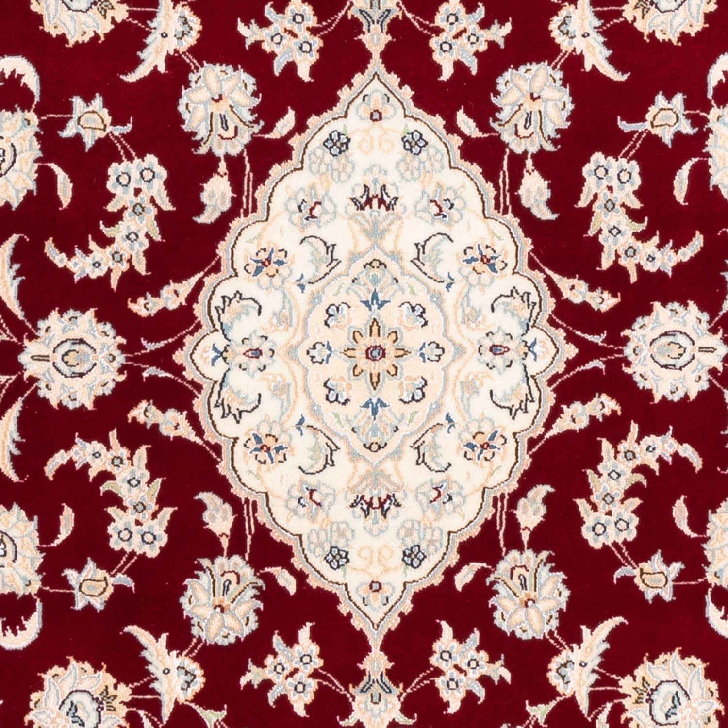 Persisk tæppe - Nain - Premium - 160 x 108 cm - rød