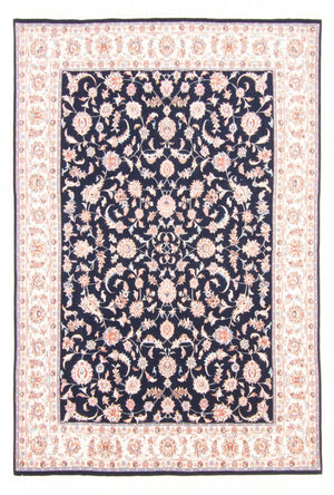 Persisk tæppe - Tabriz - Royal - 236 x 166 cm - mørkeblå