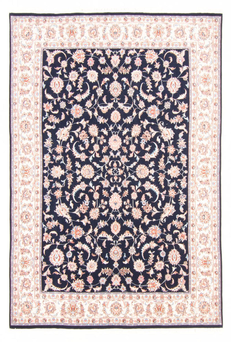 Persisk tæppe - Tabriz - Royal - 236 x 166 cm - mørkeblå
