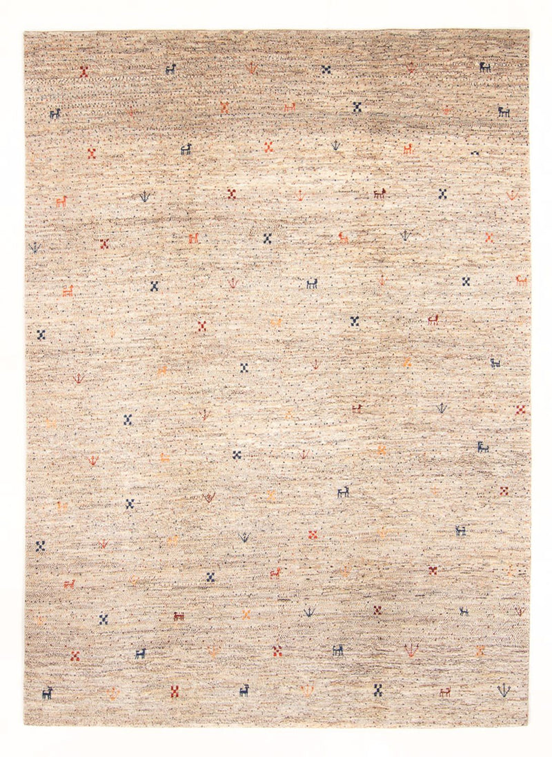 Gabbeh-tæppe - Persisk - 298 x 204 cm - natur