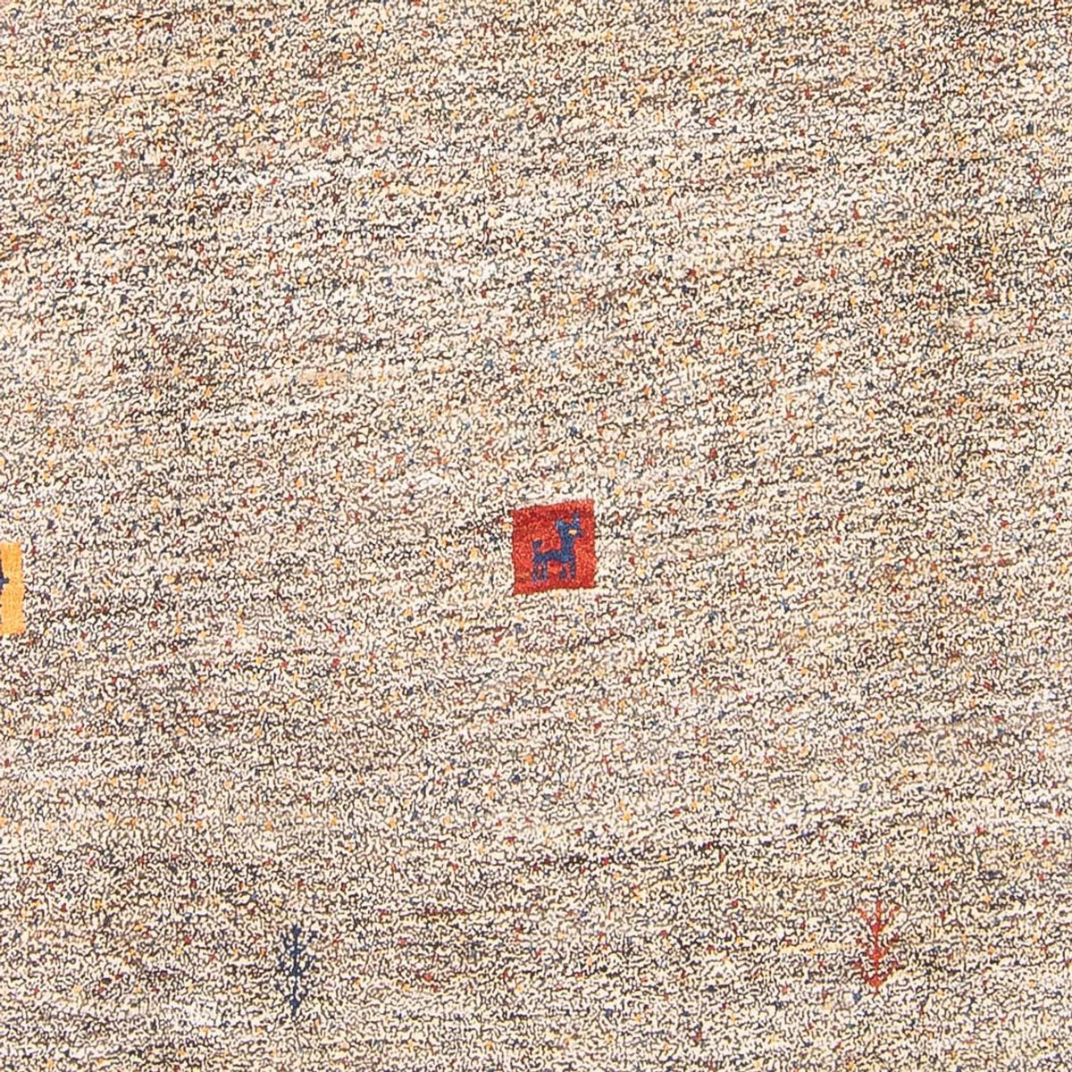 Gabbeh-tæppe - Persisk - 243 x 178 cm - natur