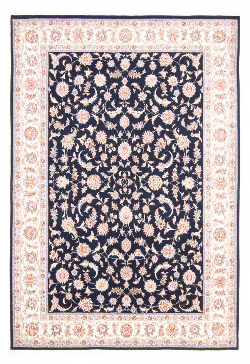 Persisk tæppe - Tabriz - Royal - 245 x 170 cm - mørkeblå