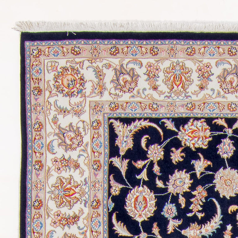 Persisk tæppe - Tabriz - Royal - 245 x 170 cm - mørkeblå