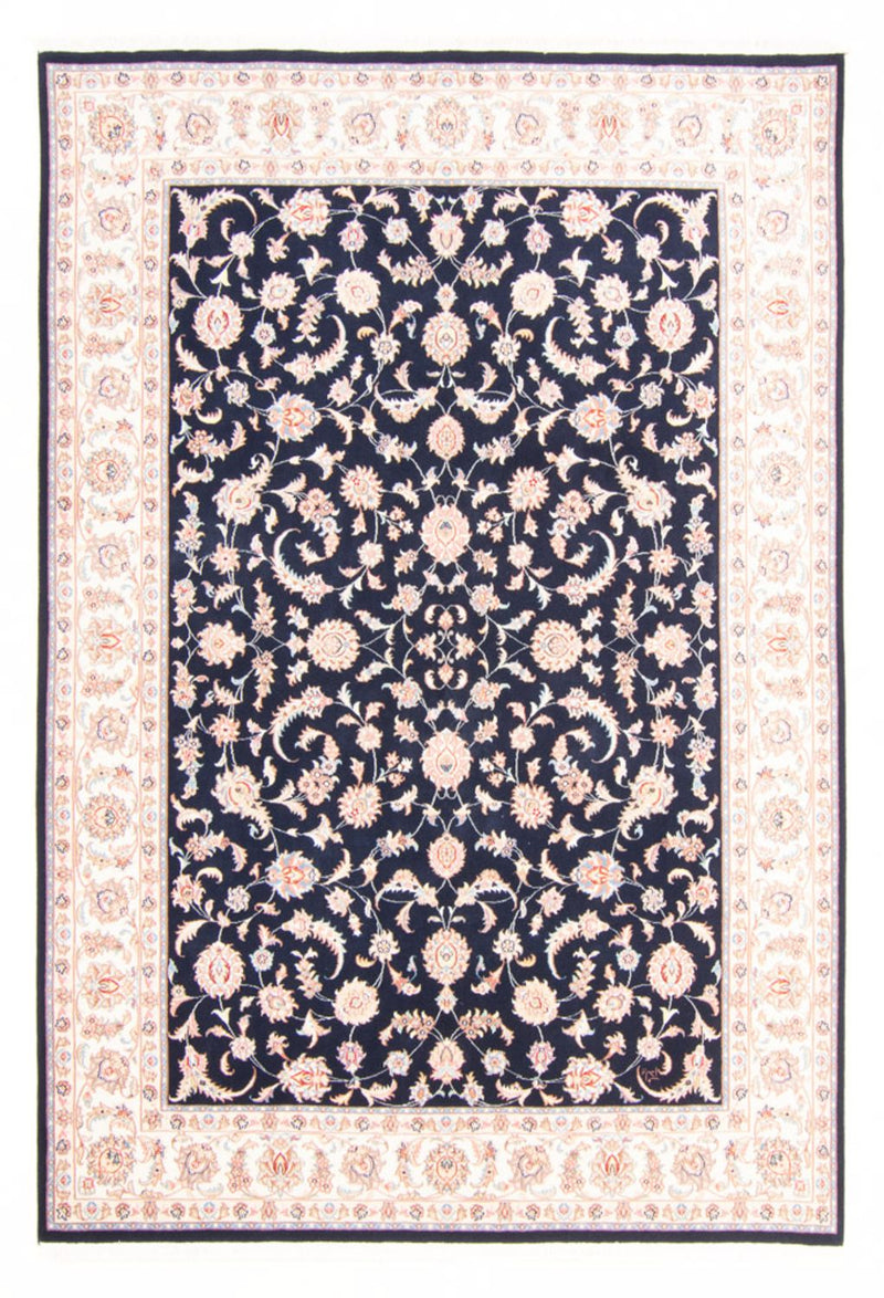 Persisk tæppe - Tabriz - Royal - 234 x 167 cm - mørkeblå