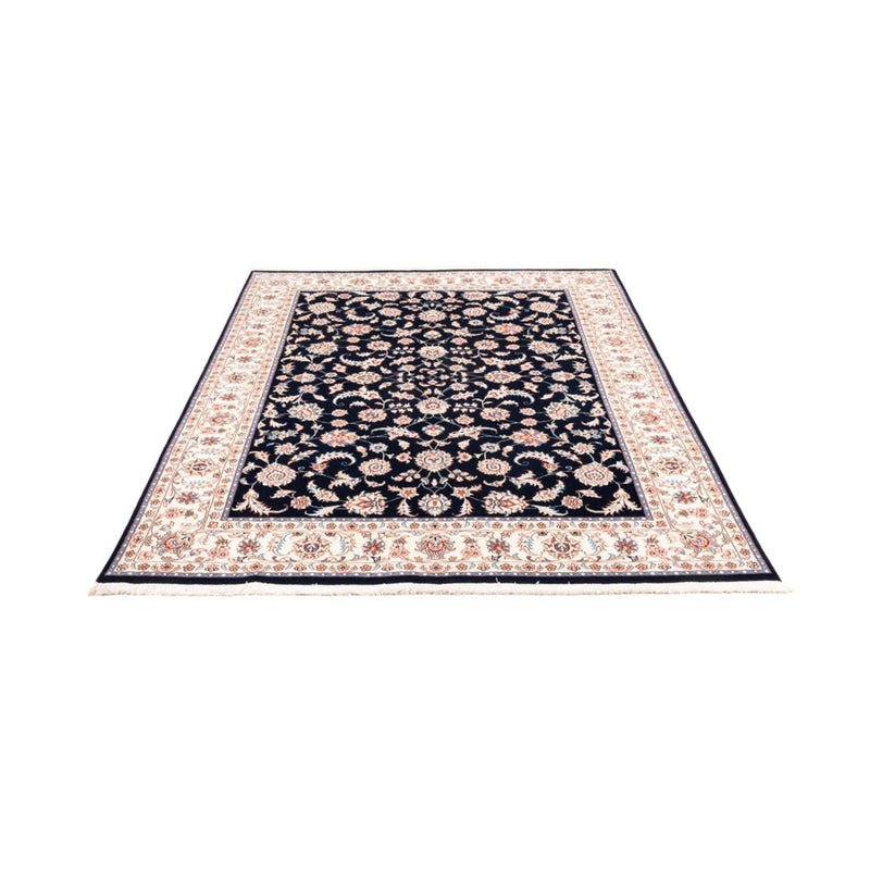 Persisk tæppe - Tabriz - 200 x 149 cm - mørkeblå