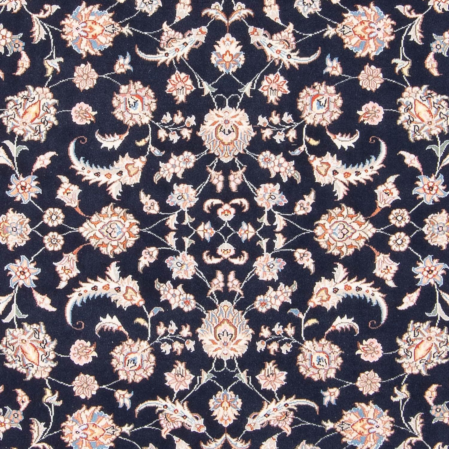 Persisk tæppe - Tabriz - Royal - 196 x 150 cm - mørkeblå