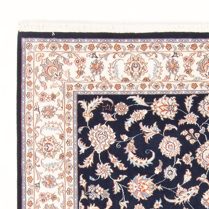 Persisk tæppe - Tabriz - Royal - 196 x 150 cm - mørkeblå