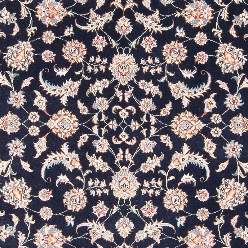 Persisk tæppe - Tabriz - Royal - 201 x 150 cm - mørkeblå