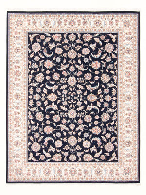 Persisk tæppe - Tabriz - Royal - 202 x 151 cm - mørkeblå