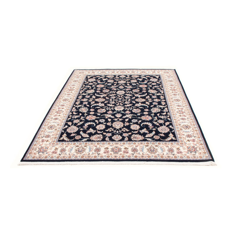 Persisk tæppe - Tabriz - Royal - 202 x 151 cm - mørkeblå