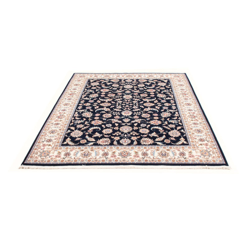 Persisk tæppe - Tabriz - Royal - 200 x 149 cm - mørkeblå