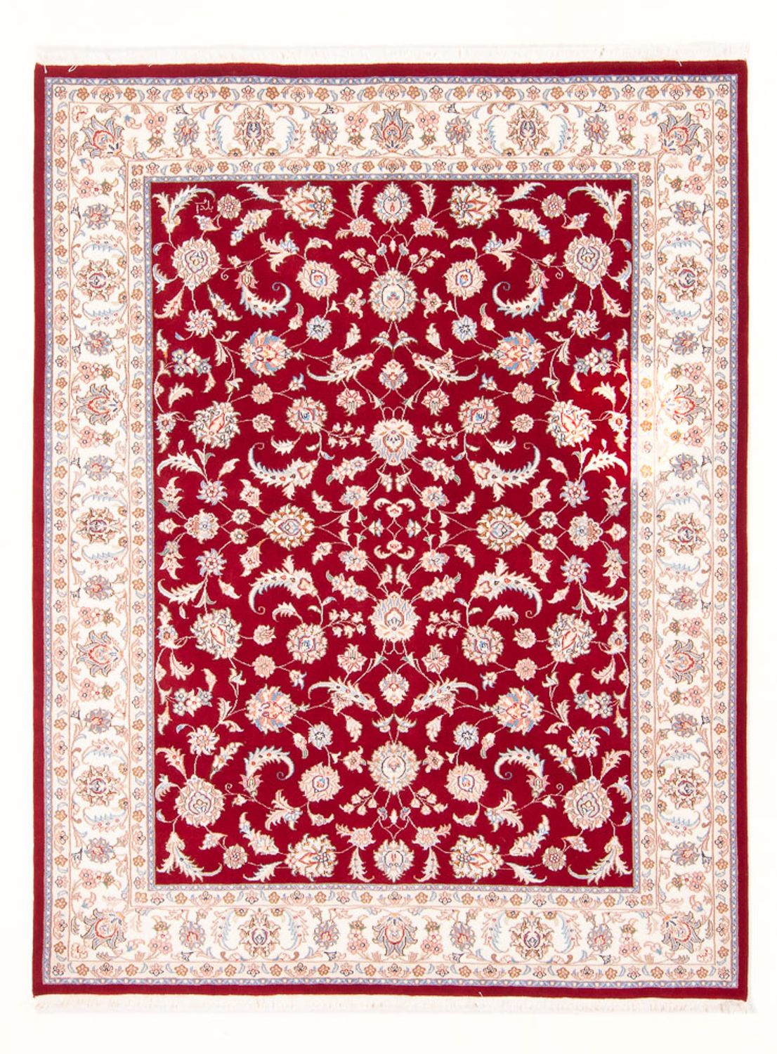 Persisk tæppe - Tabriz - Royal - 203 x 149 cm - rød