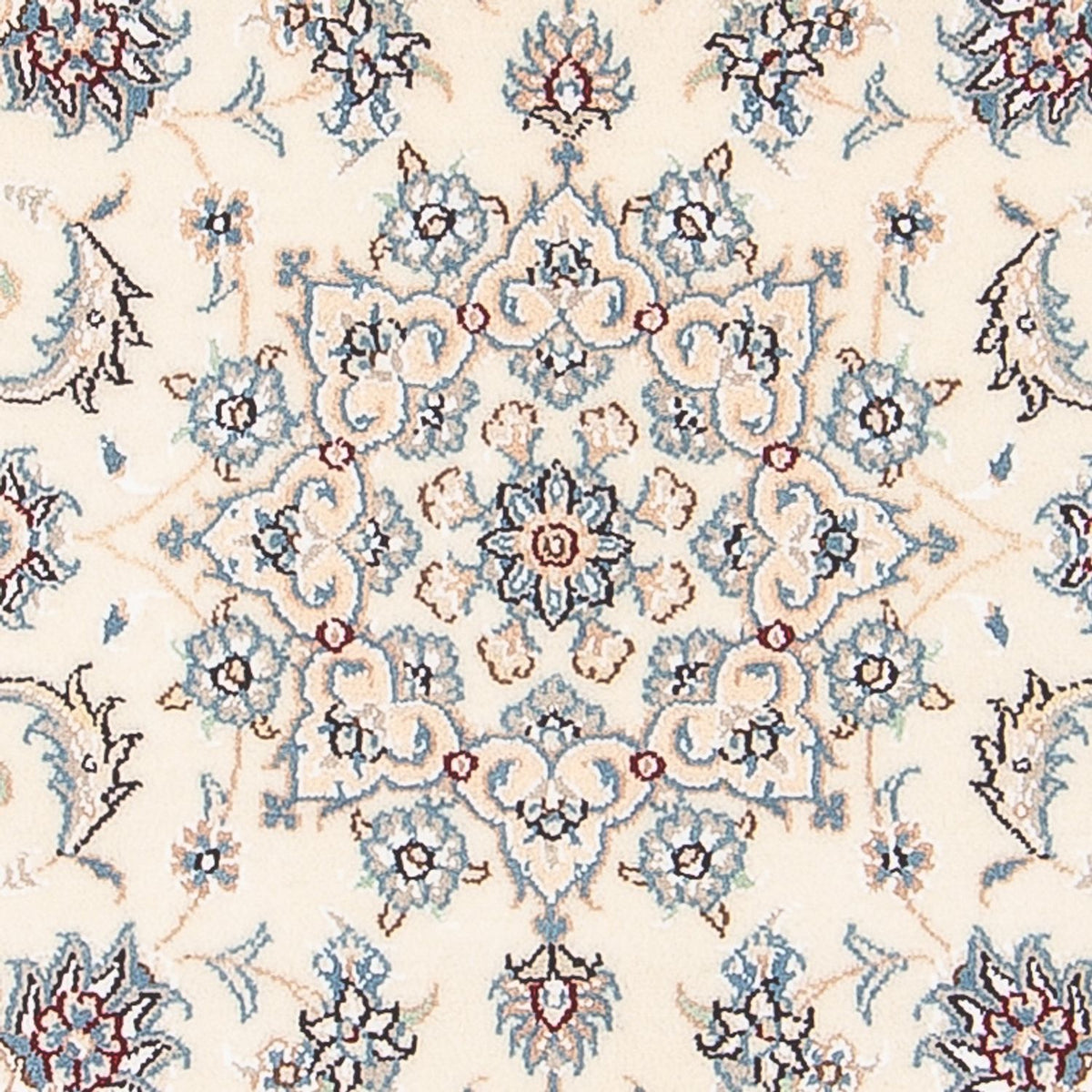 Persisk tæppe - Nain - Premium - 121 x 82 cm - creme