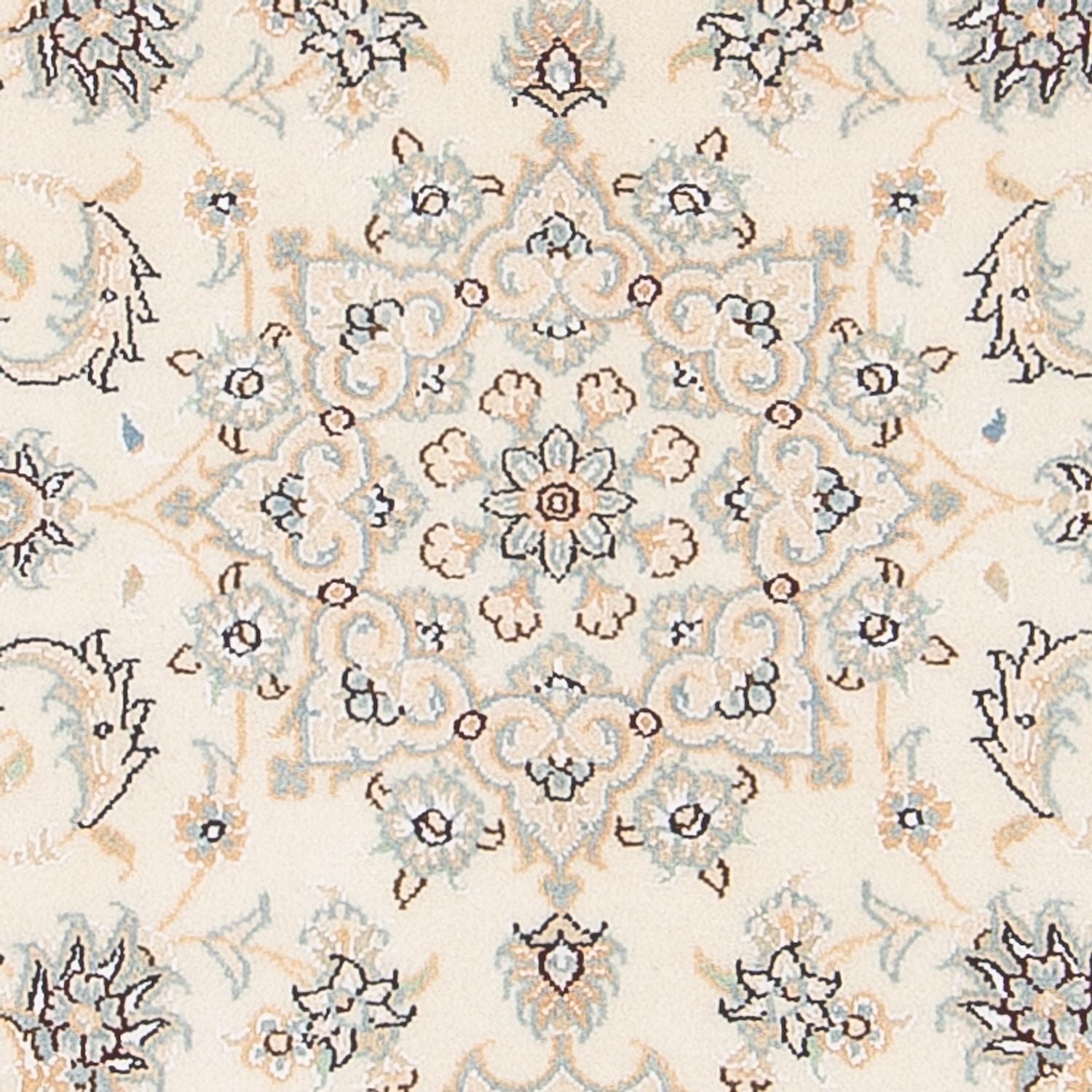 Persisk tæppe - Nain - Premium - 118 x 81 cm - creme