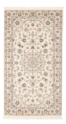 Persisk tæppe - Nain - Premium - 138 x 76 cm - creme