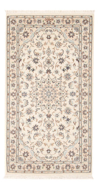 Persisk tæppe - Nain - Premium - 138 x 76 cm - creme
