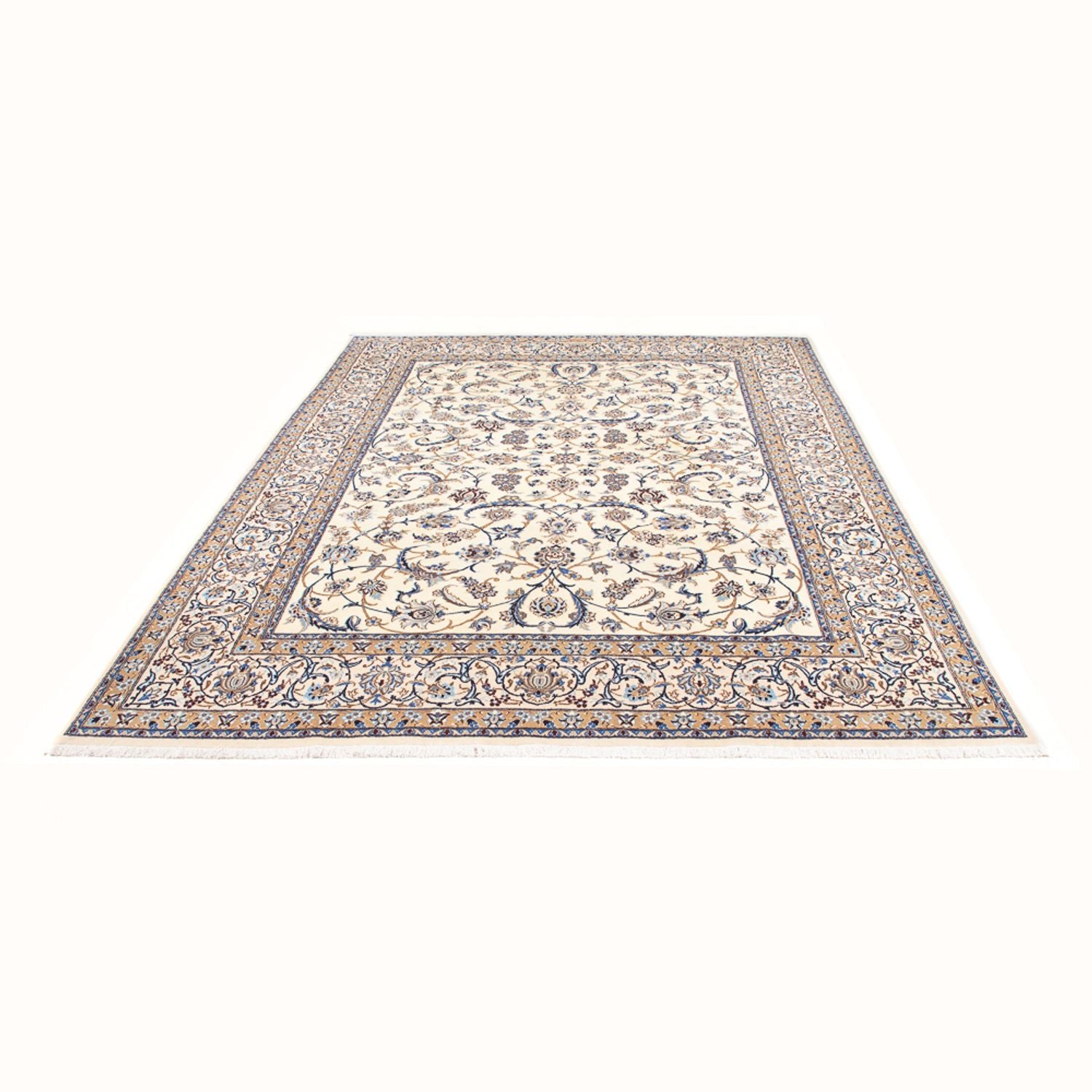 Persisk tæppe - Nain - Royal - 278 x 200 cm - creme