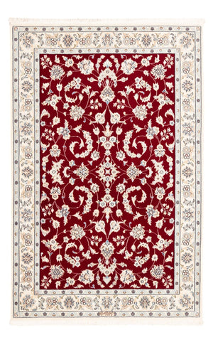 Persisk tæppe - Nain - Premium - 163 x 108 cm - rød