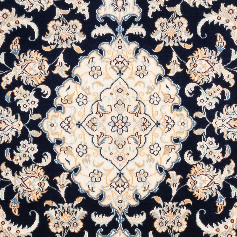 Persisk tæppe - Nain - Premium - 151 x 108 cm - blå