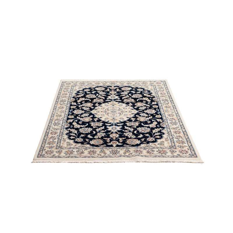 Persisk tæppe - Nain - Premium - 151 x 108 cm - blå